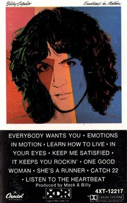 Billy Squier Emotions In Motion - Kassette