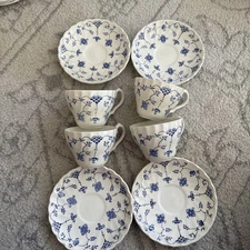 MYOTT Vintage Finlandia Cups and Saucers- Set of 4