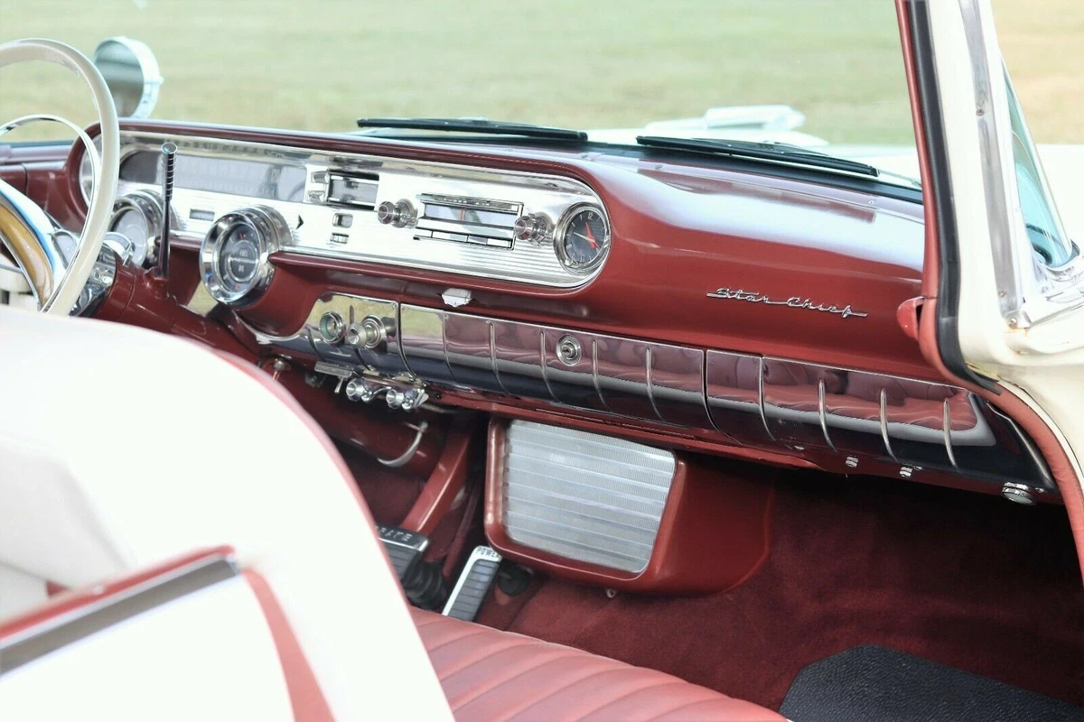 Interiors were sumptuous, with '50s flair.