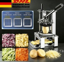 Pommesschneider, Kartoffelschneider Chip Slicer Kartoffel Schneider mit Klingen