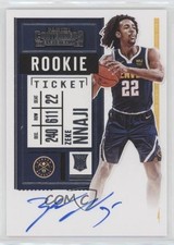 2020-21 Panini Contenders Rookie Ticket Zeke Nnaji #133 Auto 2r8