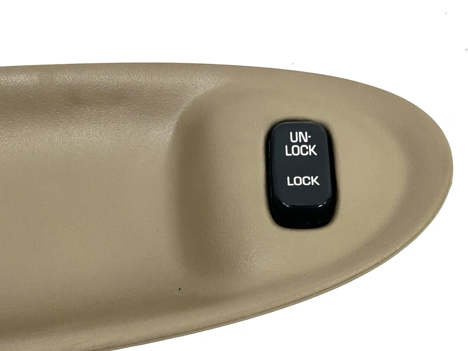 Buick Lesabre 2000-2005 manija de puerta delantera izquierda del conductor cerradura bisel de ajuste (marrón) Foto 3 de 4