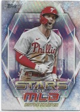 2023 TOPPS BRYCE HARPER STARS OF MLB INSERT HOLO CARD