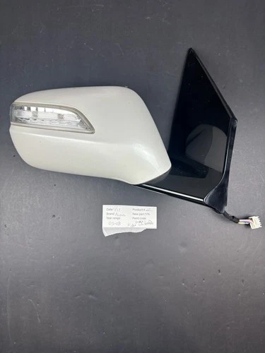 OEM genuine Honda RH Door Mirror Right 2007-2009 Acura MDX PEARL white