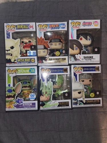 Funko Pop! Vinyl: Invincible - Battle Beast (Chase) plus other pops lot