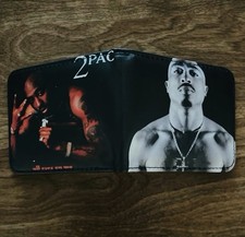 NEW 2Pac Tupac Double Sided Bifold Wallet
