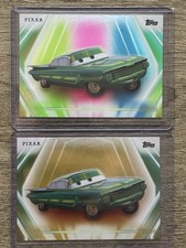 (2) Ramone 2026 Topps Disney Neon Numbered Card Lot Gold /50 /150 Cars #92