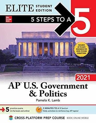 5 Steps to a 5: AP U.S. Government & - Paperback, by Lamb Pamela - Acceptable