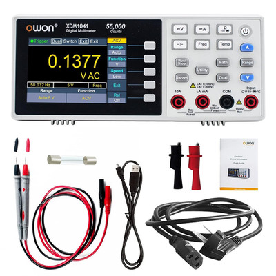 XDM1041 Mini Desktop Multimeters True RMS High Accuracy Temperature Tester Home