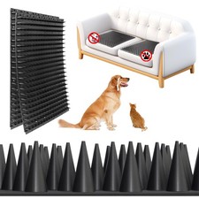 5 Pack Scat Mats for Dogs Heavy Duty Solid PP Pet Deterrent Mats to Keep Dogs