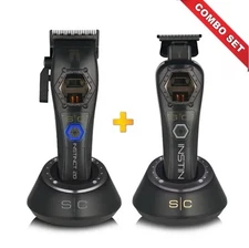 StyleCraft Instinct Metal Edition Cordless Hair Clipper + Trimmer COMBO