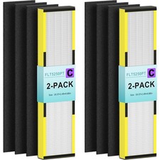 2 Pack FLT5000 Replacement Filter C Pet, for Germ-Guardian AC5000  for AC500...