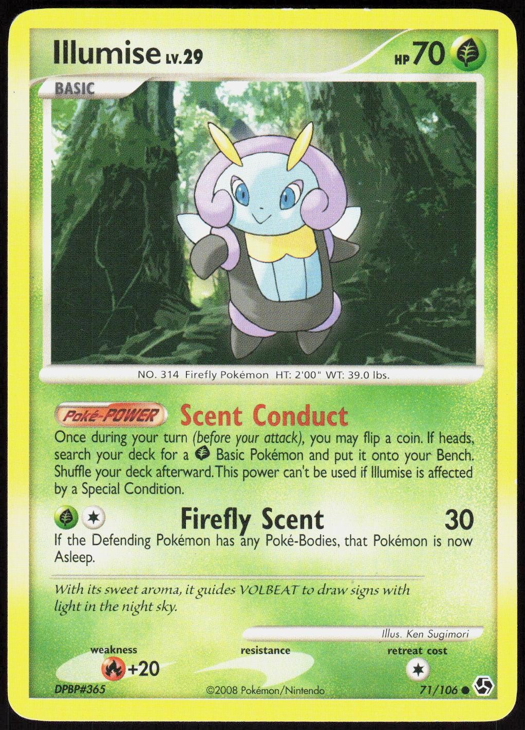 Illumise 71 Great Encounters - Pokemon NM/M (Common)