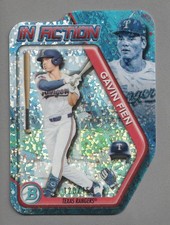 2025 Bowman Chrome Draft Baseball In Action Mini-Diamond #BIA16 Gavin Fien /150