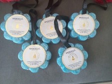 Lot Of 5 Spongelle Daisy Flower Collection Bath Sponges - Freesia Pear
