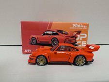 POP RACE 1/64 Singer DLS Turbo Study Base Porsche 911 934/5 Turbo