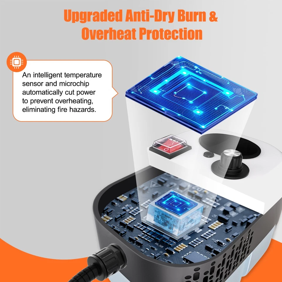 Handheld High Temp Steam Cleaner Pressurized Household Cleaning Machine 2500W - Image 2 of 4