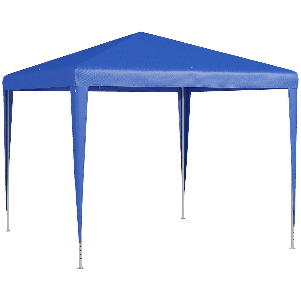 Garden Gazebo Marquee Party Tent Wedding Canopy Patio Blue 2.7 x 2.7m