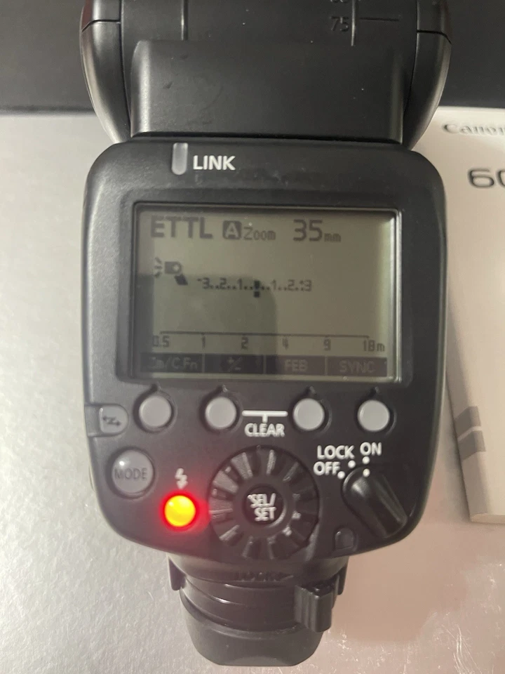 Canon Speedlite 600EX II-RT Flash cobra griffe GN60 LCD zoom Canon EOS - Photo 2/4
