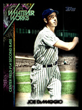 2015 Topps Update Whatever Works #WW7 Joe DiMaggio D4