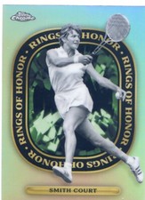 2021 Topps Chrome Tennis Refractor Rings of Honor NO.11 Margaret Smith Court
