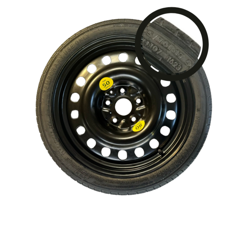 Space Saver Spare Wheel 17