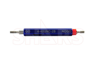 Shars 4-40 Double End Thread Plug Gage Go and No Go Class 2B New ![