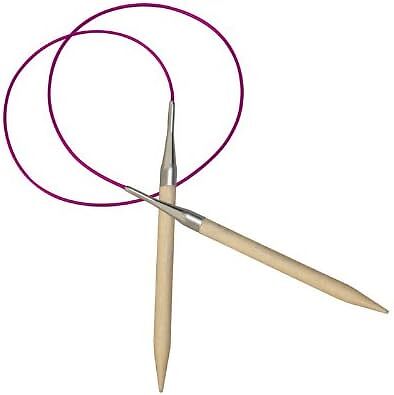Knit Pro KnitPro Basix Fixed Circular Needles, Birch, 20.00mm, Beige