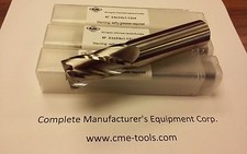 3pcs 3/4"x1-1/2x4 Solid Carbide End Mills,4flt s/e,center-cuting 1006-3/4-new