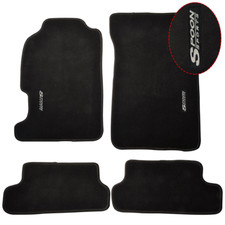For 97-01 Honda Prelude Coupe Nylon Floor Mats Carpets W Spoon 4pcs Set