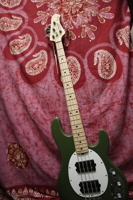 Sterling StingRay RAY4 HH 4-String Bass Olive | eBay