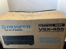 Pioneer VSX-455 Audio/Video Stereo Receiver NIB Open Box