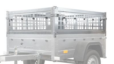 UNITRAILER Laubgitter 40cm für Garden Trailer 150 KIPP Anhänger Gitteraufsatz