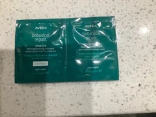 Aveda Botanical Repair Strengthening Leave In Treatment & Hair Masque .34oz 10ml