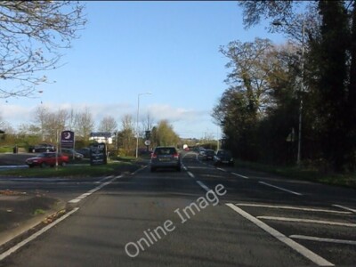 Photo 6x4 A38 at the turning for Upton Warren  c2011
