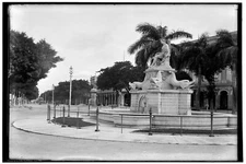 Decoration Poster.Wall art decor.Home interior.1900 Cuba B&W Photograph.11232