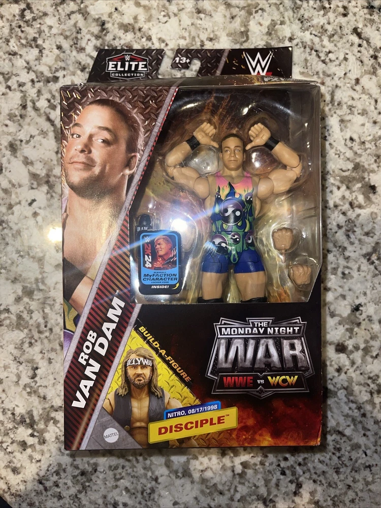 WWE Monday Night War Elite Collection Rob Van Dam Walmart Mattel RVD