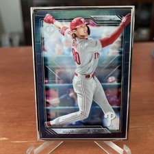 2020 Topps Bowman Transcendent Framed ALEC BOHM RC Rookie Card Phillies 98/100