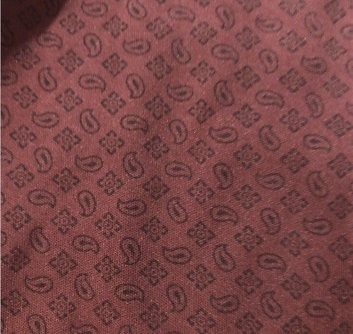 NWOT Vtg John Blair Mens 2X Boxer Briefs Shorts Dark Red Paisley RARE! - Picture 3 of 7