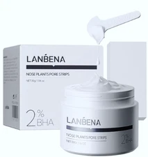 LANBENA 2.0 Blackhead Remover, Nose Plants Pore Strips Deep Cleansing Peel off M