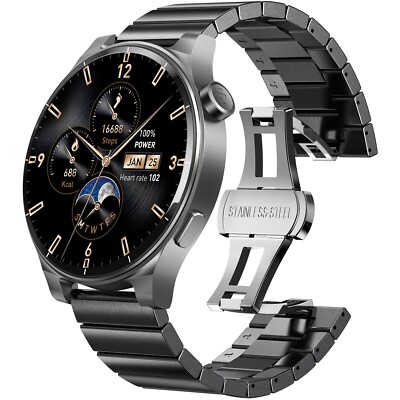 TOZO Smart Watch Answer/Make Call 1.43'' AMOLED 100+ Modes Sport Fitness Watch