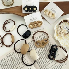 Fashion Woman Temperament Hair Bands Fashion Korean Style Hair Ties Scrunchies