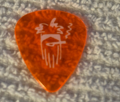 ZZTOP ツアーピック ZZ Top Billy Gibbons Guitar Pick Billy G 2011 Tour Concert