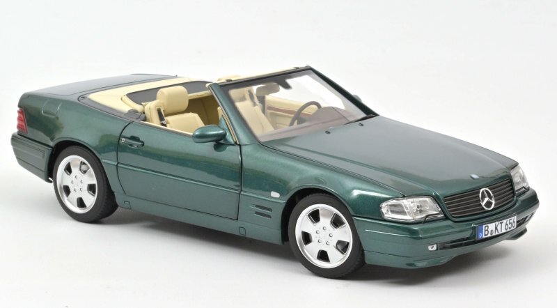 NOREV】1/18 Mercedes-Benz SL 500 1999 Custom (Black) ノレブ 1/18