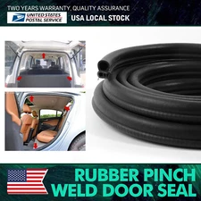 3X6M Pinch Weld Rubber Seal Trim Soundproof & Waterproof Door Window Boot NEW