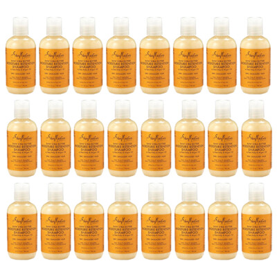 Pack of (24) New Shea Moisture Retention Shampoo, 3.2 fl oz