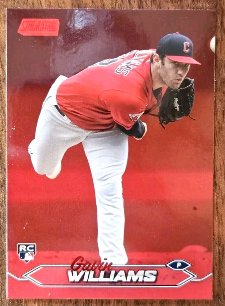 2024 Stadium Club RED FOIL Gavin Williams ROOKIE #251 - Cleveland Guardians