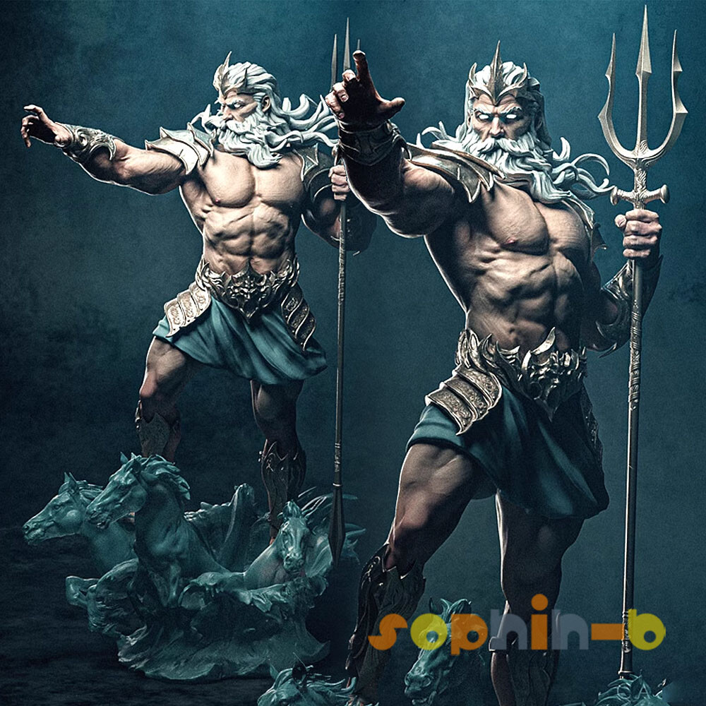 3d Printed Zeus Electric Motorcycle Poseidon Zeus Lightning 1:4