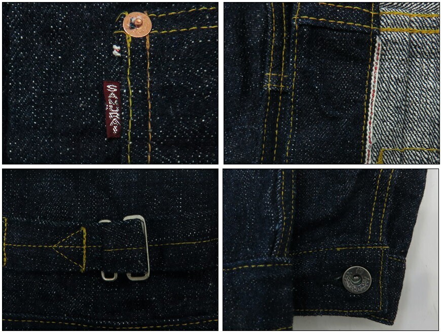 SAMURAI JEANS S0555VX 17OZ Denim JACKET ONE WASHED Indigo SAMURAI JEANS S0555VX 17OZ Denim JACKET ONE WASHED Indigo