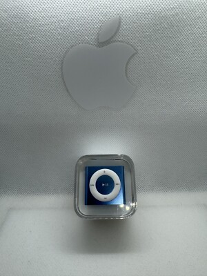 Apple iPod shuffle 4. Generation Blue Blau (2GB) 2010 Model A1373 MC751FD/A NEU